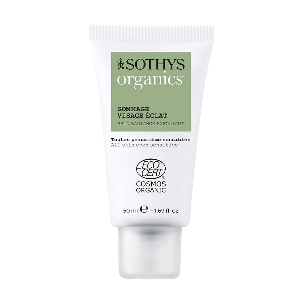 Скраб для обличчя Sothys Organics Skin Radiance Exfoliant для всіх типів шкіри, 50 мл
